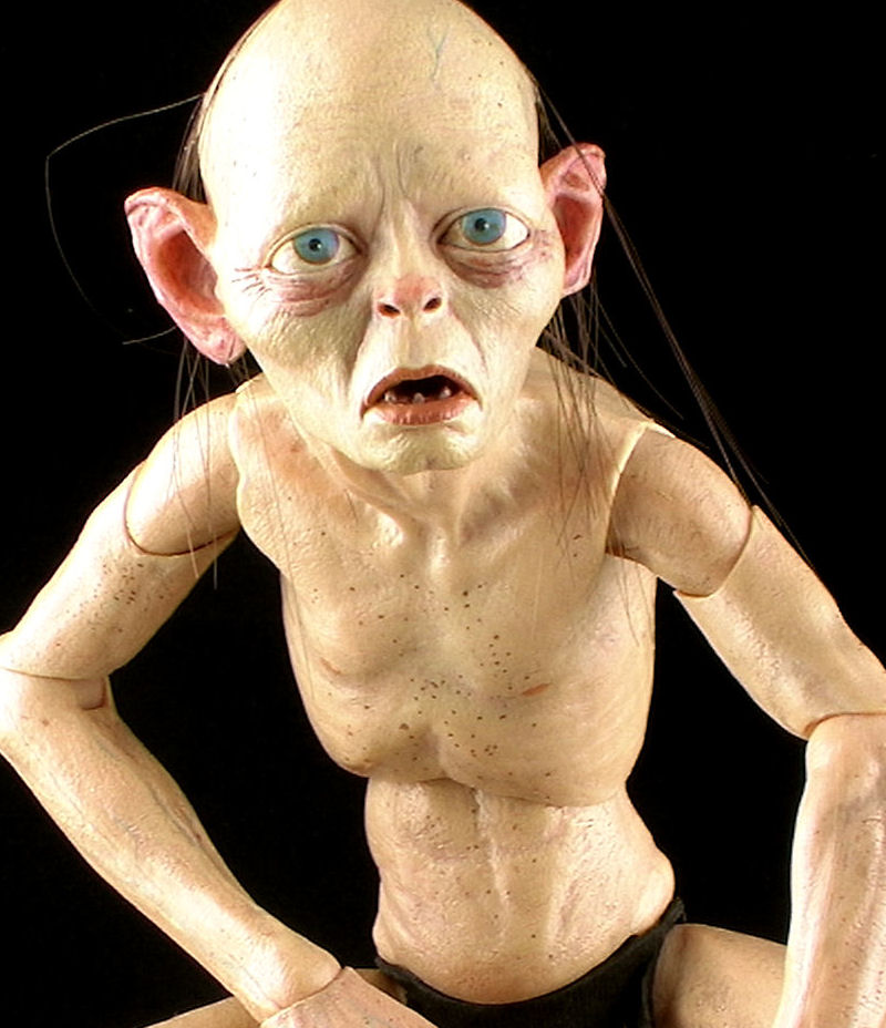 Lord Of The Rings Gollum 12 Action Figure 1/4 Scale Hobbit