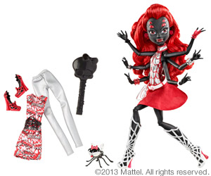 WebarellaReveal2 Monster High SDCC 2013 Exclusive announced as Wydowna Spider as Webarella