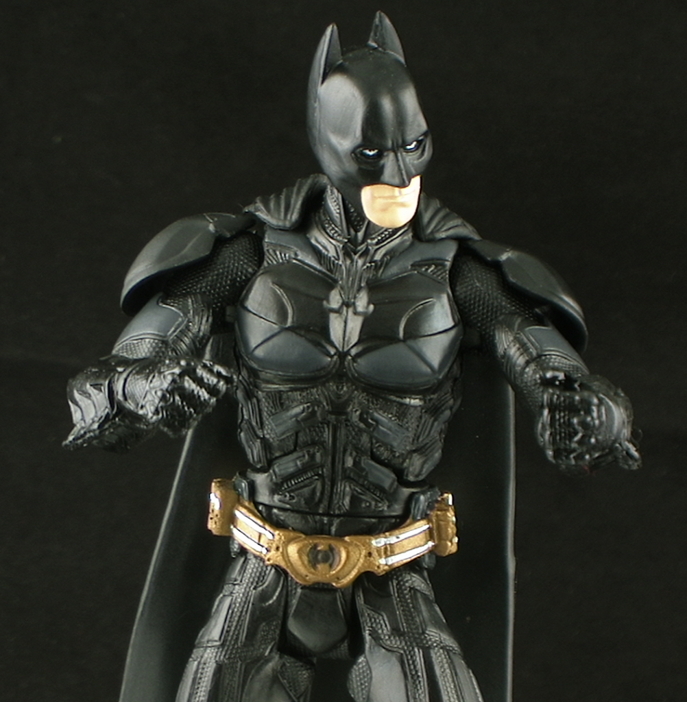 Mattel Dark Knight Rises Movie Masters Batman Figure Review | Pixel-Dan.com