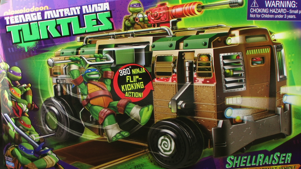 Nickelodeon Teenage Mutant Ninja Turtles Shellraiser Vehicle Review